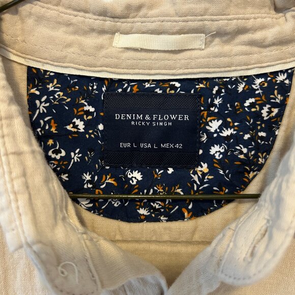 Denim & Flower - Ricky Singh - Button-Up Shirt - L - Picture 2 of 5